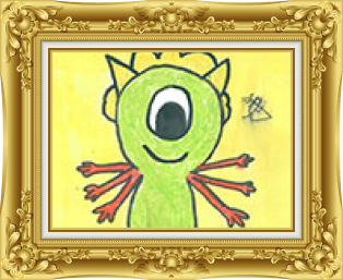 KREATIVITÄT TRUMPF BEIM MONSTERZEICHNEN